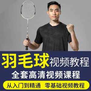 羽毛球视频教程少儿童成人零基础自学课程战术训练教学技巧培训-淘宝虚拟仓